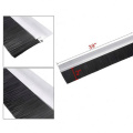 Aluminium  Bottom Door Seal  and Sweeping Nylon Strip Brush